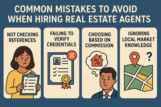 Common Mistakes to Avoid When Hiring Real Estate Residential Agents in New York, NY