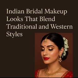 Indian Bridal Makeup Looks That Blend Traditional and Western Styles in New York, NY