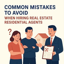 Common Mistakes to Avoid When Hiring Real Estate Residential Agents in New York, NY