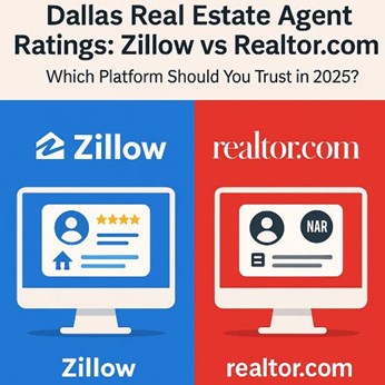 Dallas Real Estate Agent Ratings: Zillow vs Realtor.com in Texas, TX