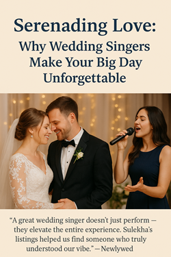 Serenading Love: Why Wedding Singers Make Your Big Day Unforgettable in New York, NY