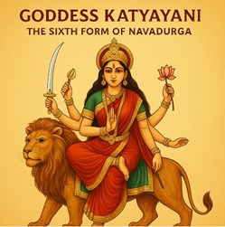 Goddess Katyayani – The Sixth Form of Navadurga in New York, NY