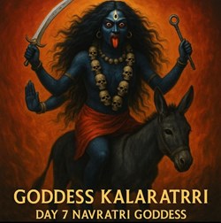 Goddess Kalaratri – The Seventh Form of Navadurga in New York, NY