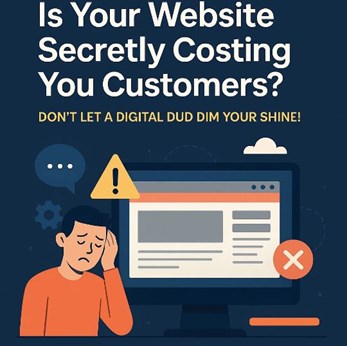 Is Your Website Secretly Costing You Customers? Don’t Let a Digital Dud Dim Your Shine! in New York, NY