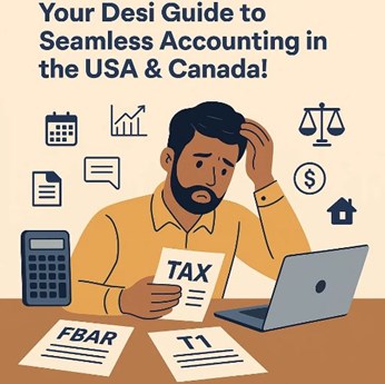 Stop Stressing Over Tax Season: Your Desi Guide to Seamless Accounting in the USA & Canada! in New York, NY