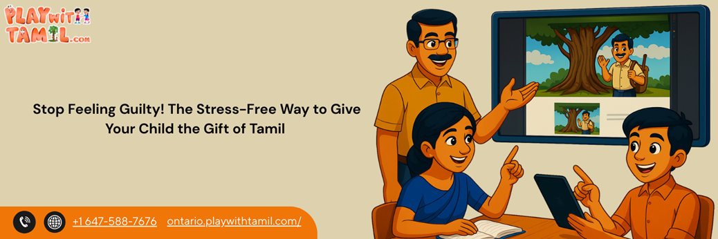 Stop Feeling Guilty! The Stress-Free Way to Give Your Child the Gift of Tamil  in New York, NY