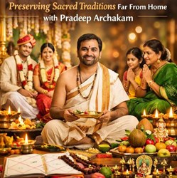 Preserving Sacred Traditions Far From Home with Pradeep Archakam in New York, NY