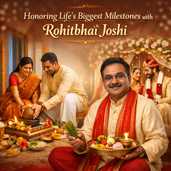 Honoring Life’s Biggest Milestones with Rohitbhai Joshi in New York, NY