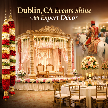 Dublin, CA Events Shine with Expert Décor in New York, NY