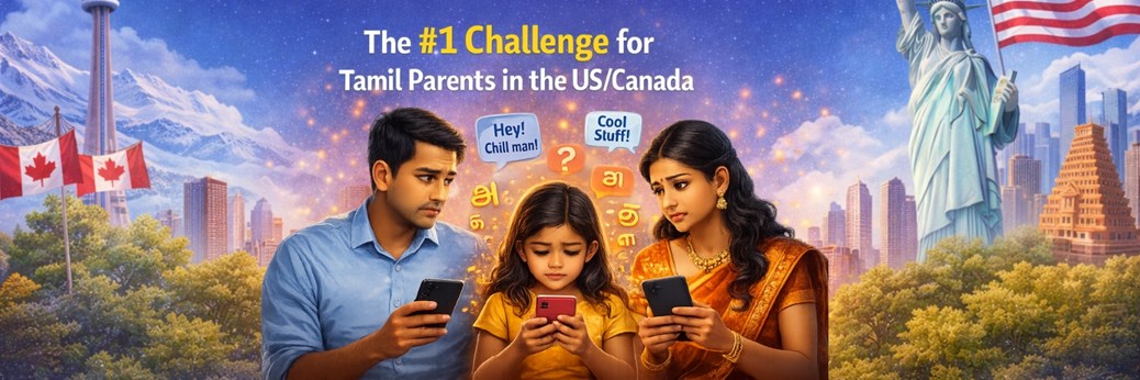 The 1 Challenge for Tamil Parents in the US/Canada  in New York, NY