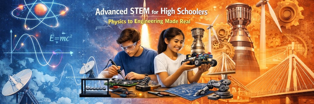 Advanced STEM for High Schoolers: Physics to Engineering Made Real  in New York, NY