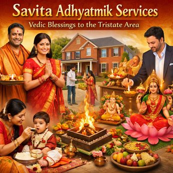 Savita Adhyatmik Services Brings Vedic Blessings to the Tristate Area in New York, NY