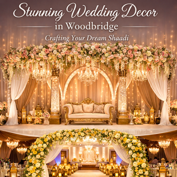 Stunning Wedding Decor in Woodbridge: Crafting Your Dream Shaadi in New York, NY