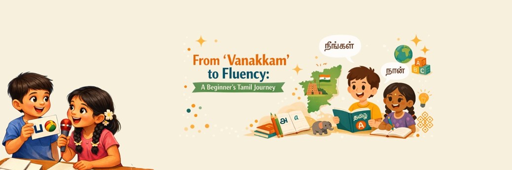 From ‘Vanakkam’ to Fluency: A Beginner’s Tamil Journey  in New York, NY