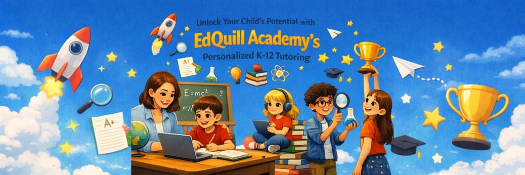 Unlock Your Child's Potential with EdQuill Academy's Personalized K-12 Tutoring  in New York, NY