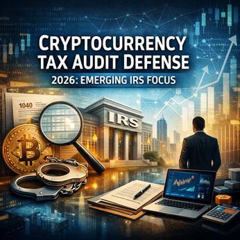Cryptocurrency Tax Audit Defense 2026: Emerging IRS Focus in New York, NY