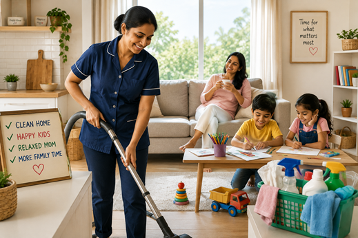 Care Corner - How a Housekeeper Can Help During School Holidays: Reclaim Your Sanity (and Your Free Time!)