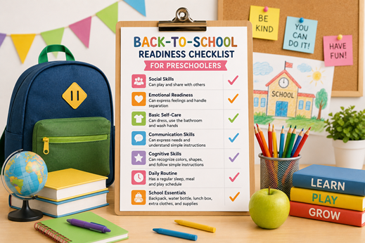Care Corner -  Back-to-School Readiness Checklist for Preschoolers