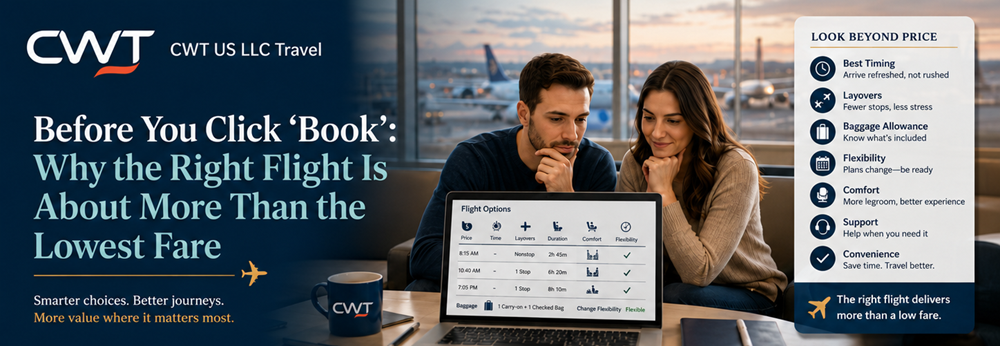 Before You Click “Book”: Why the Right Flight Is About More Than the Lowest Fare in New York, NY