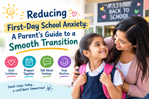 Care Corner - Reducing First-Day School Anxiety: A Parent’s Guide to a Smooth Transition