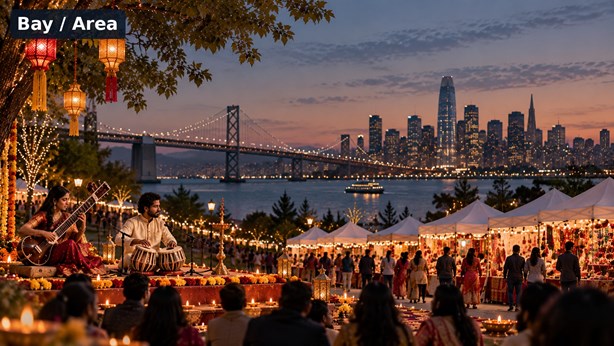 Diwali in the Bay Area: Melas, Concerts and a Morning of Music in New York,NY