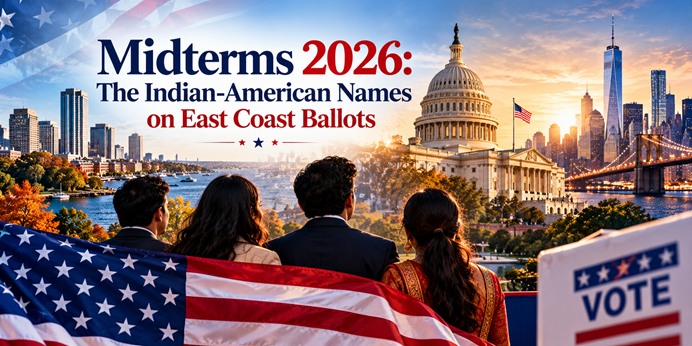 Culture - Midterms 2026: The Indian American Names on East Coast Ballots