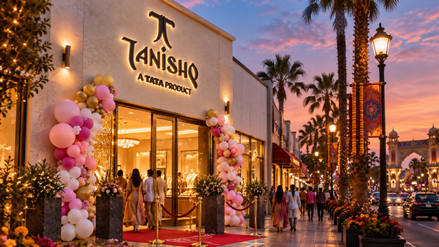 Entertainment -  Gold Rush on Pioneer Boulevard: Tanishq Lands in Artesia's Little India