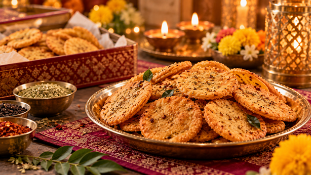 Diwali Sweet Masala Mathri: The Crunchy Answer to Too Many Sweets in New York,NY