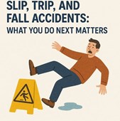 Slip, Trip, and Fall Accidents: What You Do Next Matters in New York, NY