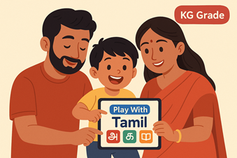 When We Couldn’t Find a Tamil Teacher in the US, “PlayWithTamil” Found Us in New York, NY