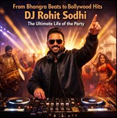 From Bhangra Beats to Bollywood Hits: Why DJ Rohit Sodhi is the Ultimate Life of the Party in New York, NY