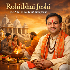 Rohitbhai Joshi: The Pillar of Faith in Chesapeake in New York, NY