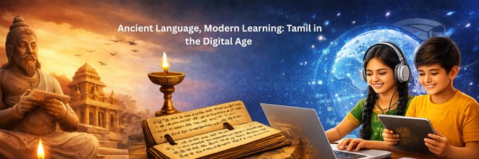 Ancient Language, Modern Learning: Tamil in the Digital Age in New York, NY