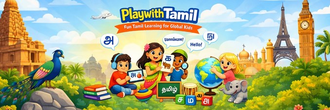Playwithtamil: Fun Tamil Learning for Global Kids in New York, NY