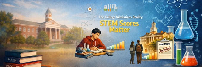 The College Admissions Reality: STEM Scores Matter  in New York, NY
