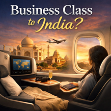 Business Class to India? How Surffares Makes Luxury Affordable