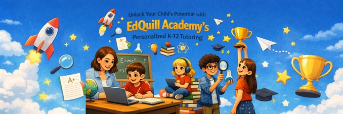 Unlock Your Child's Potential with EdQuill Academy's Personalized K-12 Tutoring  in New York, NY