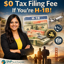 Pleasanton Indians: $0 Tax Filing Fee If You’re H-1B! in New York, NY