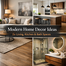 Modern Home Decor Ideas for Living, Kitchen & Bath Spaces in New York, NY