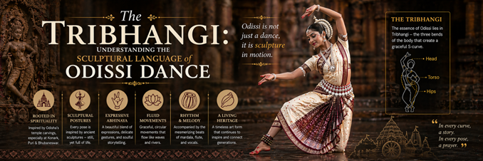 The Tribhangi: Understanding the Sculptural Language of Odissi Dance in New York, NY