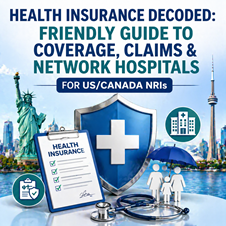 Health Insurance Decoded: Friendly Guide to Coverage, Claims & Network Hospitals for US/Canada NRIs  in New York, NY