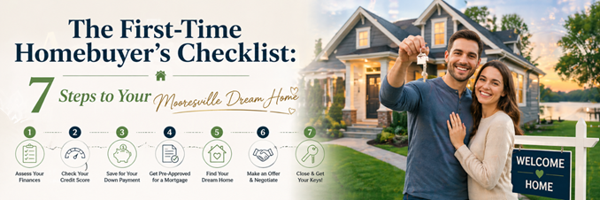 The First-Time Homebuyer's Checklist: 7 Steps to Your Mooresville Dream Home in New York, NY