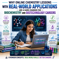 Why Online Chemistry Lessons with Real-World Applications Are a Game-Changer for Biochemistry and Biotechnology Careers in New York, NY