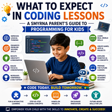 What to Expect in Coding Lessons: A Smyrna Parent’s Guide to Programming for Kids in New York, NY