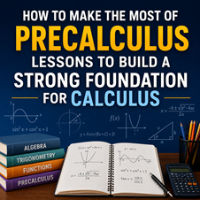 How to Make the Most of Precalculus Lessons to Build a Strong Foundation for Calculus in New York, NY