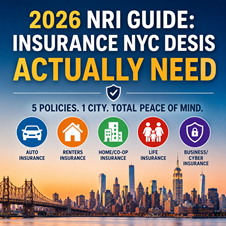 2026 NRI Guide: Insurance NYC Desis Actually Need in New York, NY