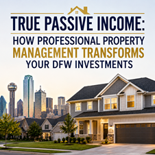 True Passive Income: How Professional Property Management Transforms Your DFW Investments in New York, NY