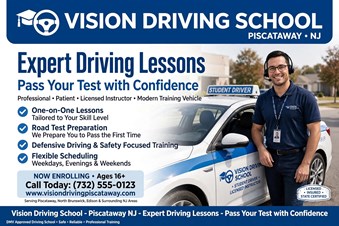 Ready to Hit the Road? Learn with Confidence at Vision Driving School in New York, NY