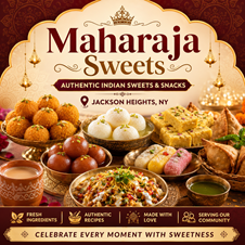 Why Maharaja Sweets in Jackson Heights is New York's Most Loved Indian Sweet Shop in New York, NY