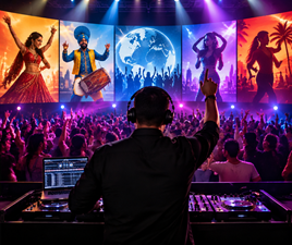 Bollywood to Bhangra and Beyond: Meet the DJ Bringing Different Worlds to One Dance Floor in New York, NY